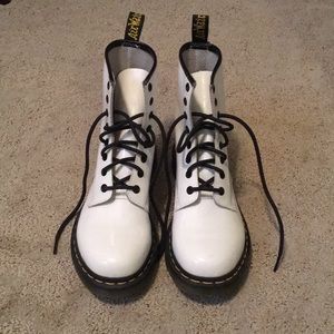 White Dr. Martens